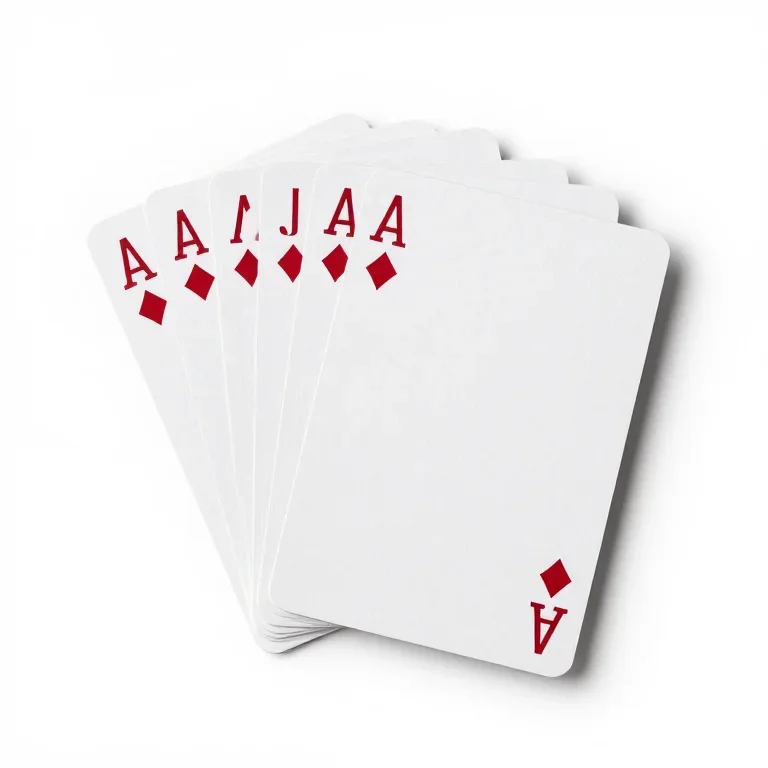a fanned deck of glossy playing cards, top-down view, single item fully visible and centred,...