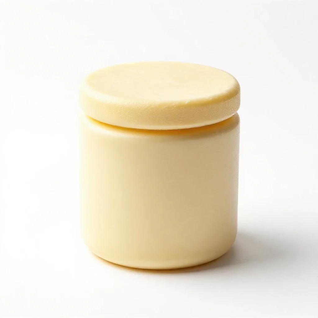 Butter churn isolated on a white background
