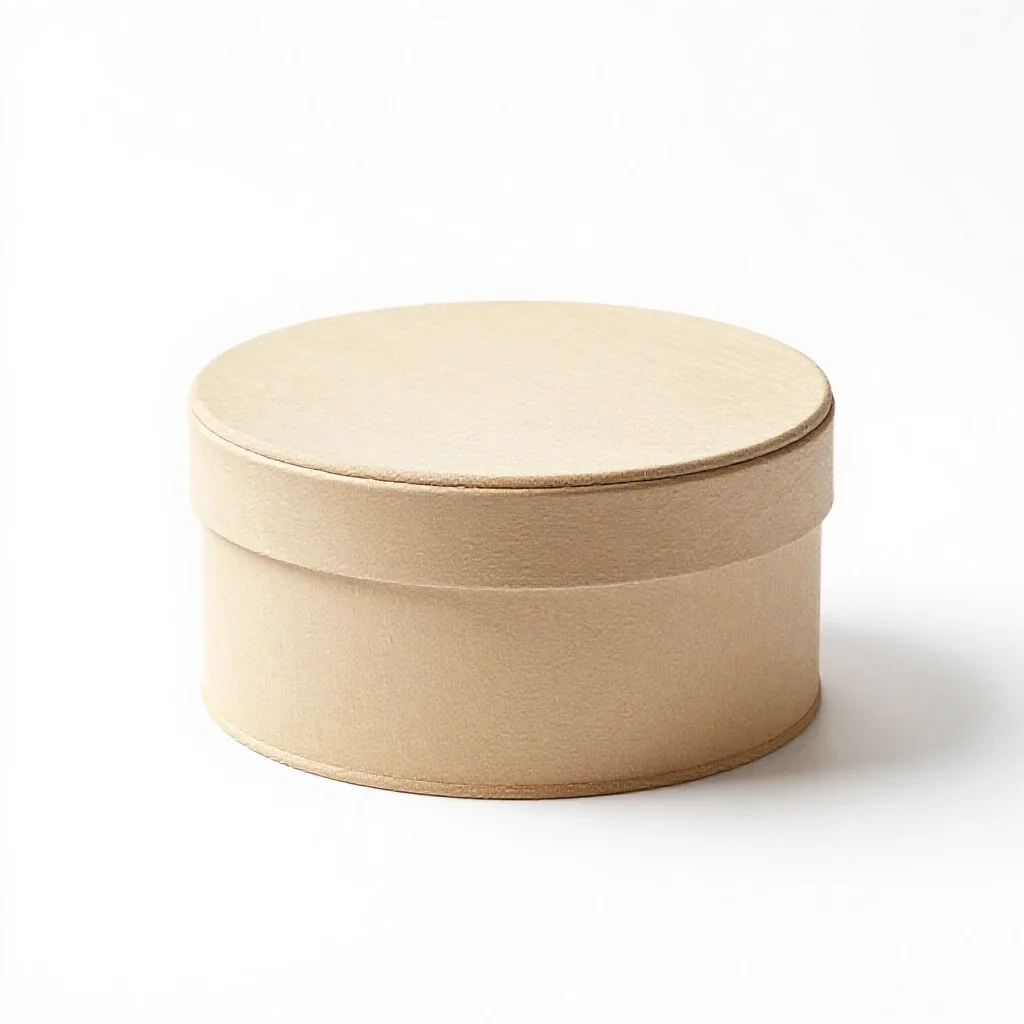 Hat box isolated on a white background