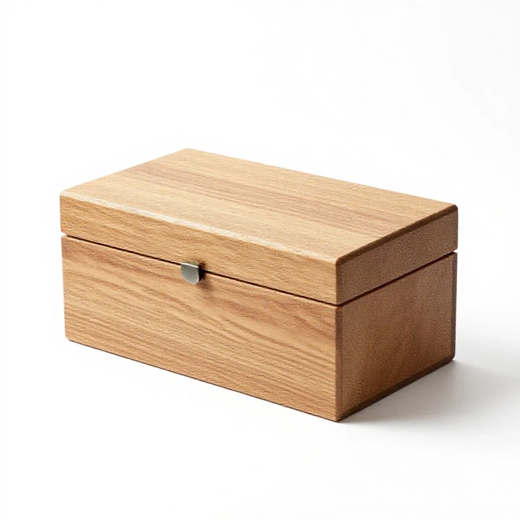 Travelling writing box isolated on a white background