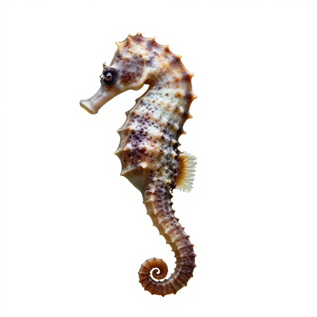 Seahorse isolated on a white background