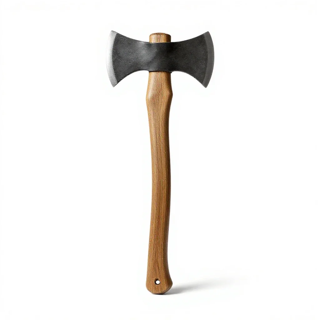 Battle axe isolated on a white background