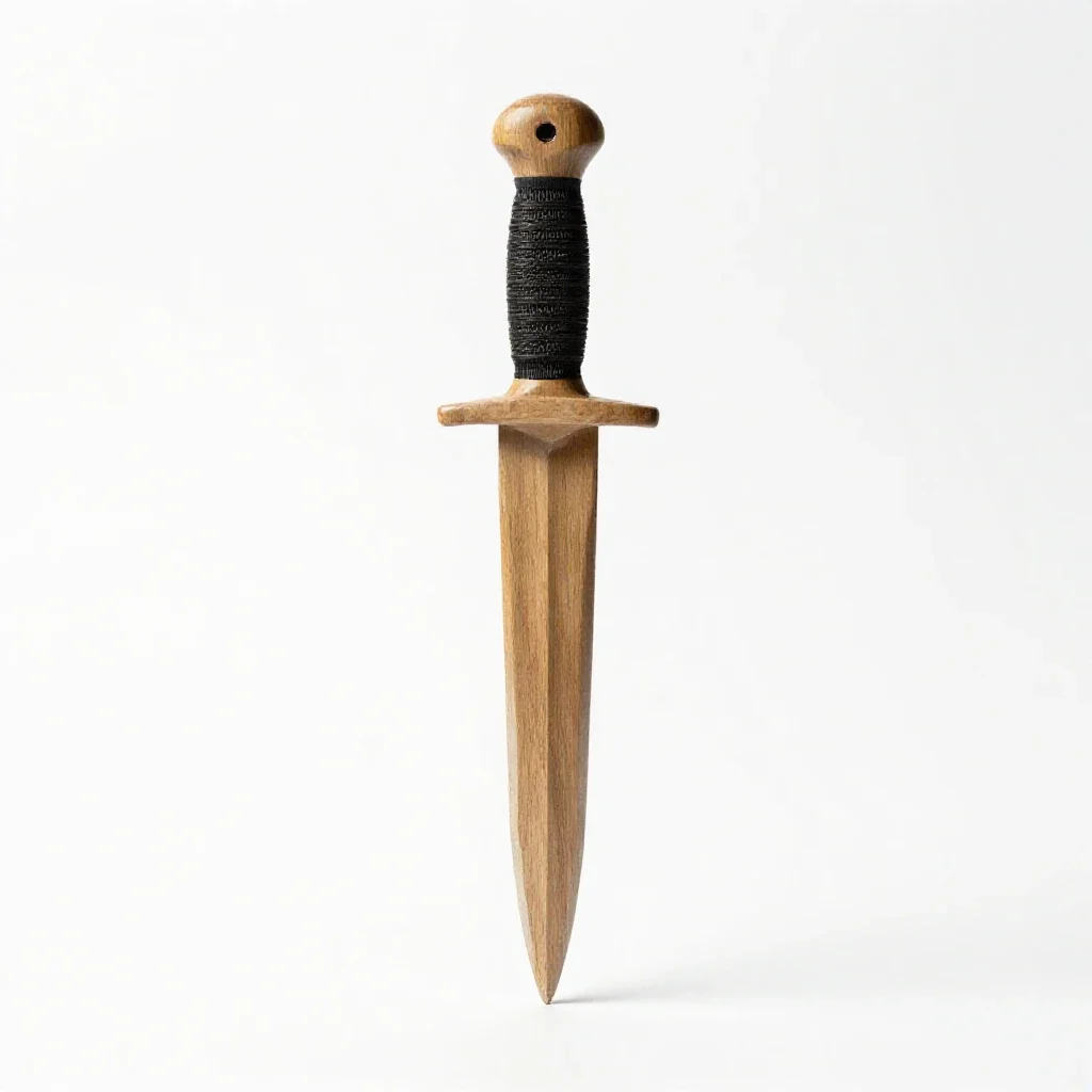 Throwing dagger set isolated on a white background