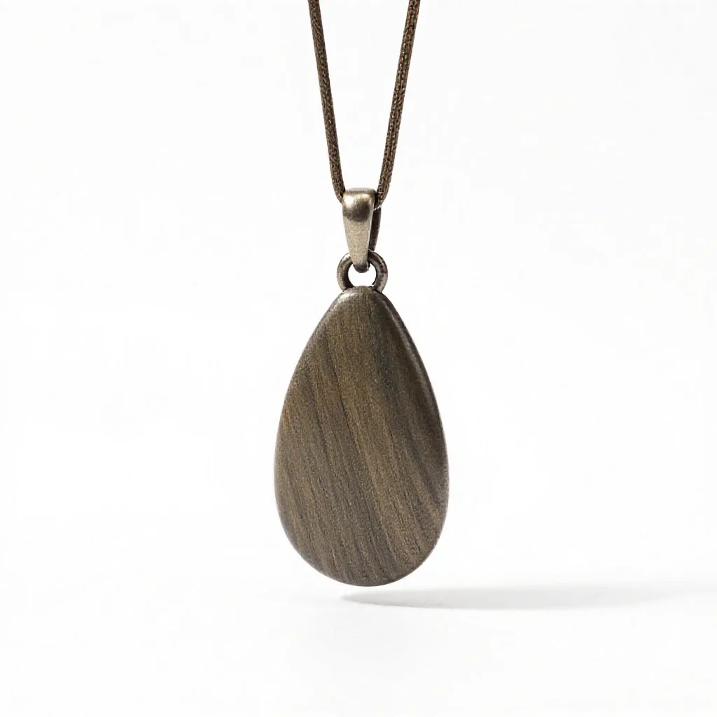 Amulet on a chain isolated on a white background