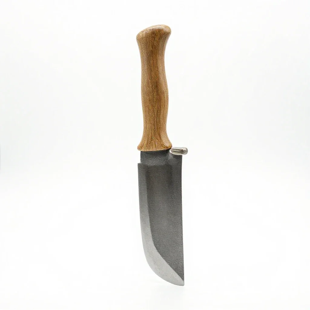 Orcish cleaver isolated on a white background