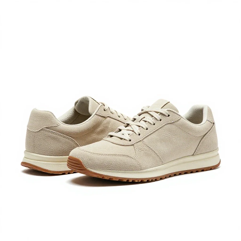 Pair of sneakers isolated on a white background