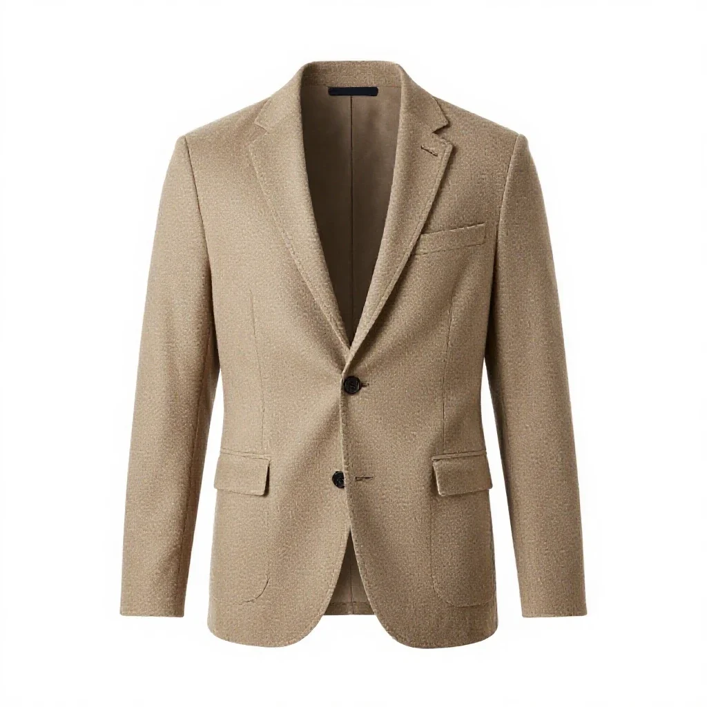 Tailored blazer isolated on a white background