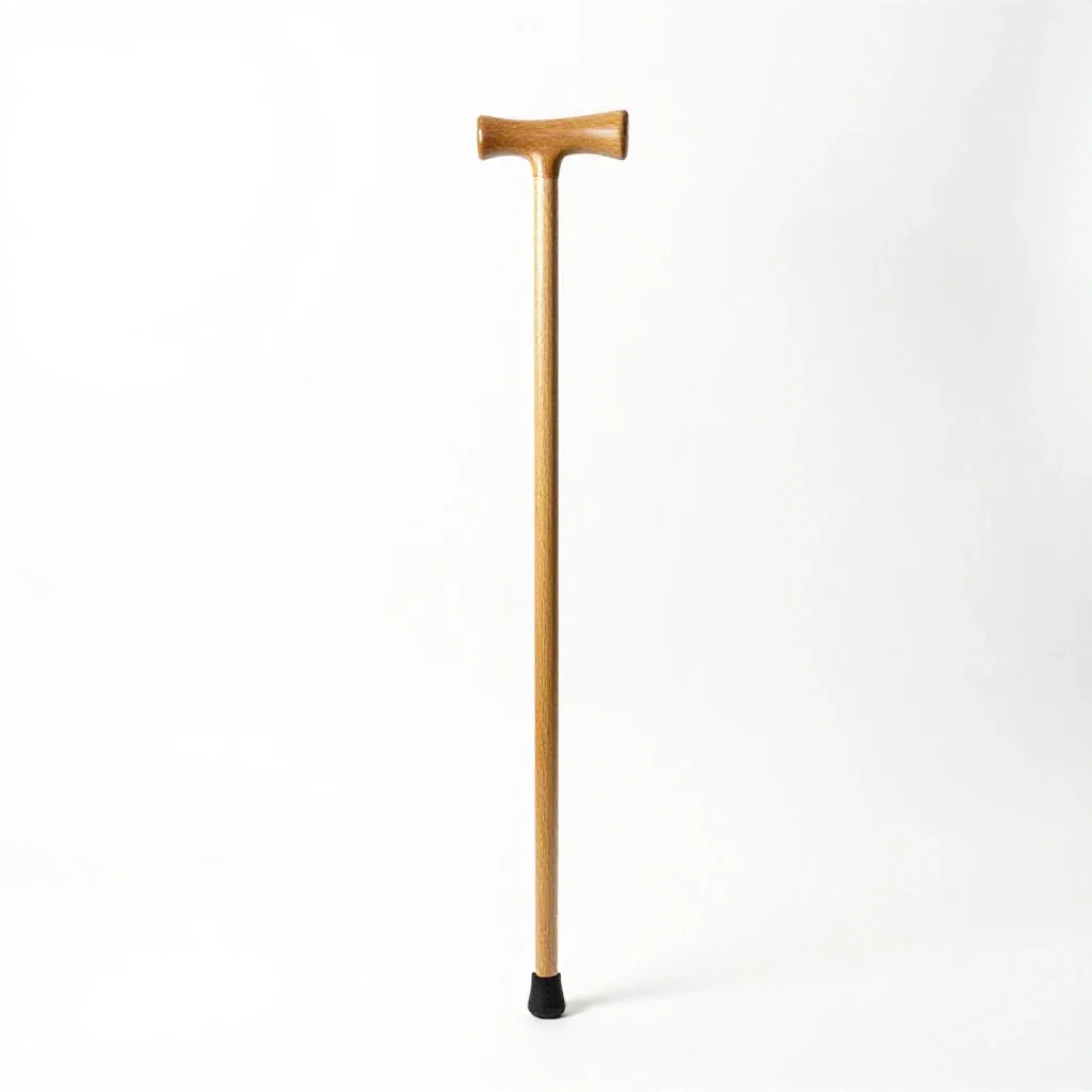 Walking cane isolated on a white background