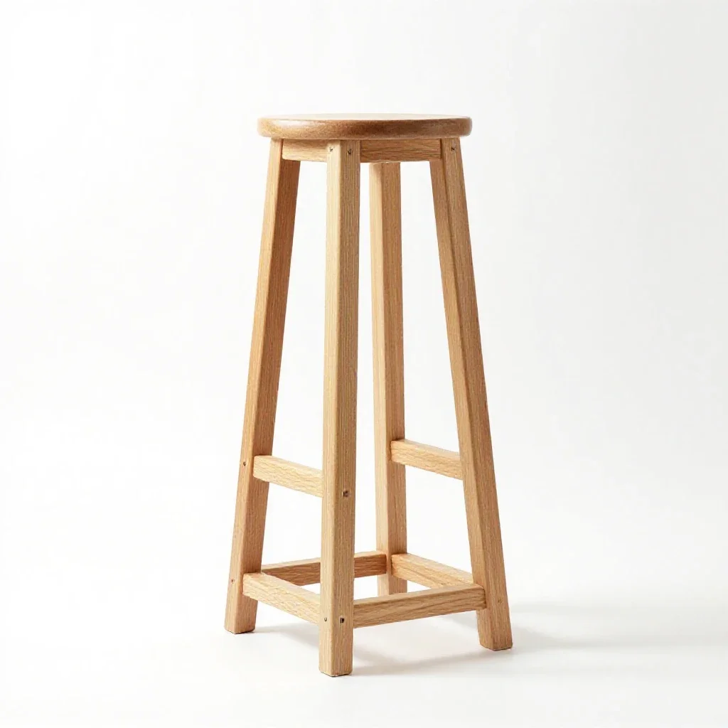 Plant stand isolated on a white background
