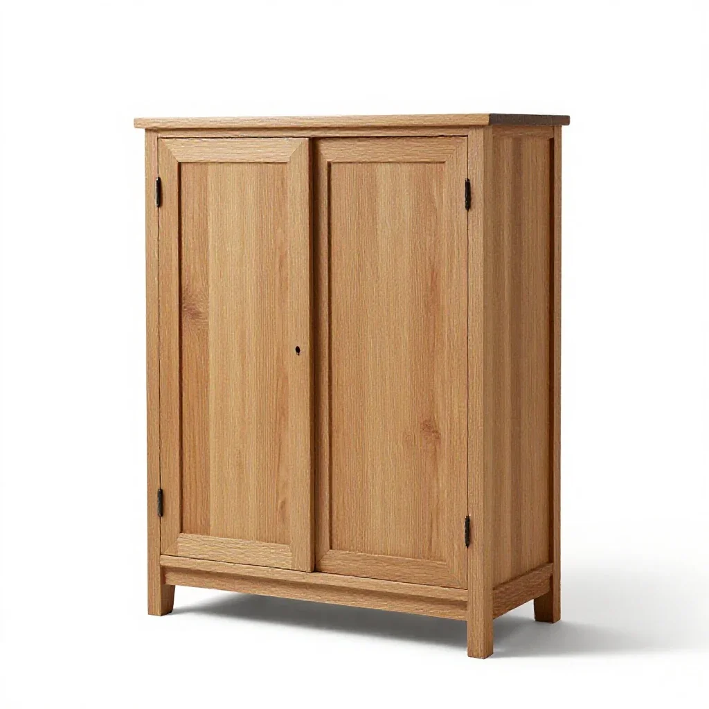Apothecary cabinet isolated on a white background