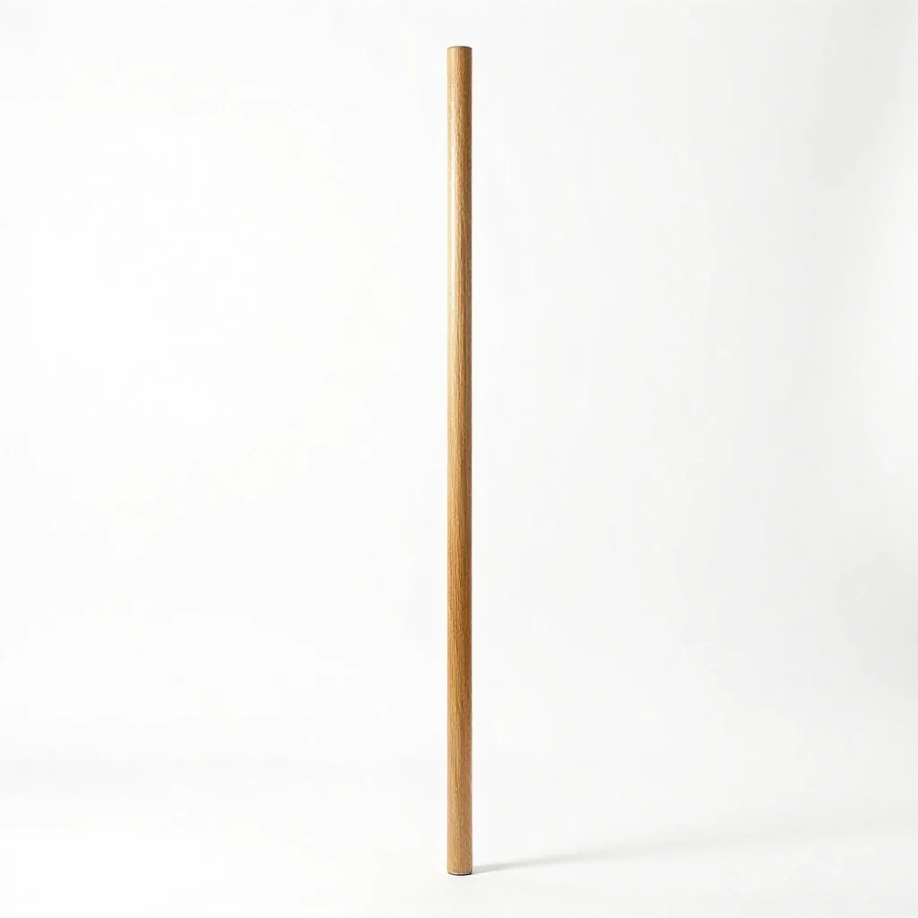 Fruit picker pole isolated on a white background