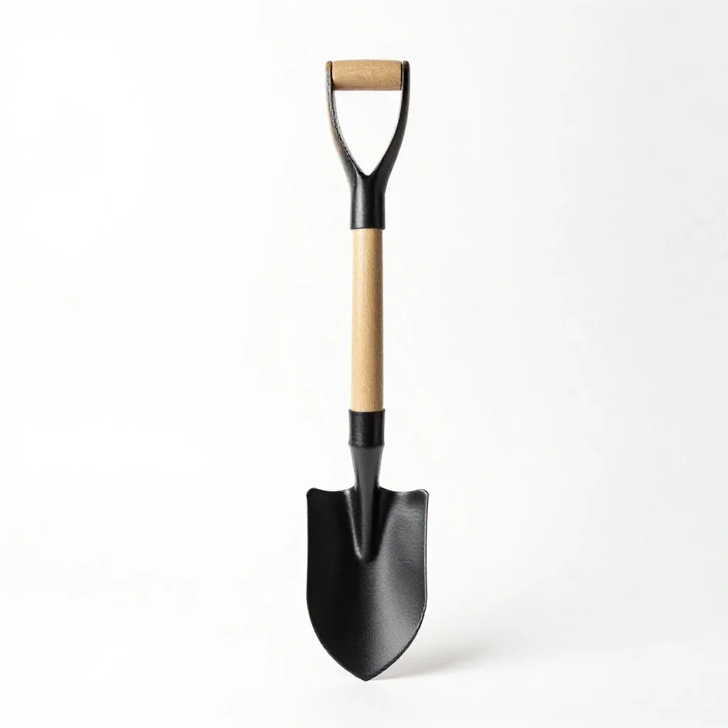 Garden hoe isolated on a white background