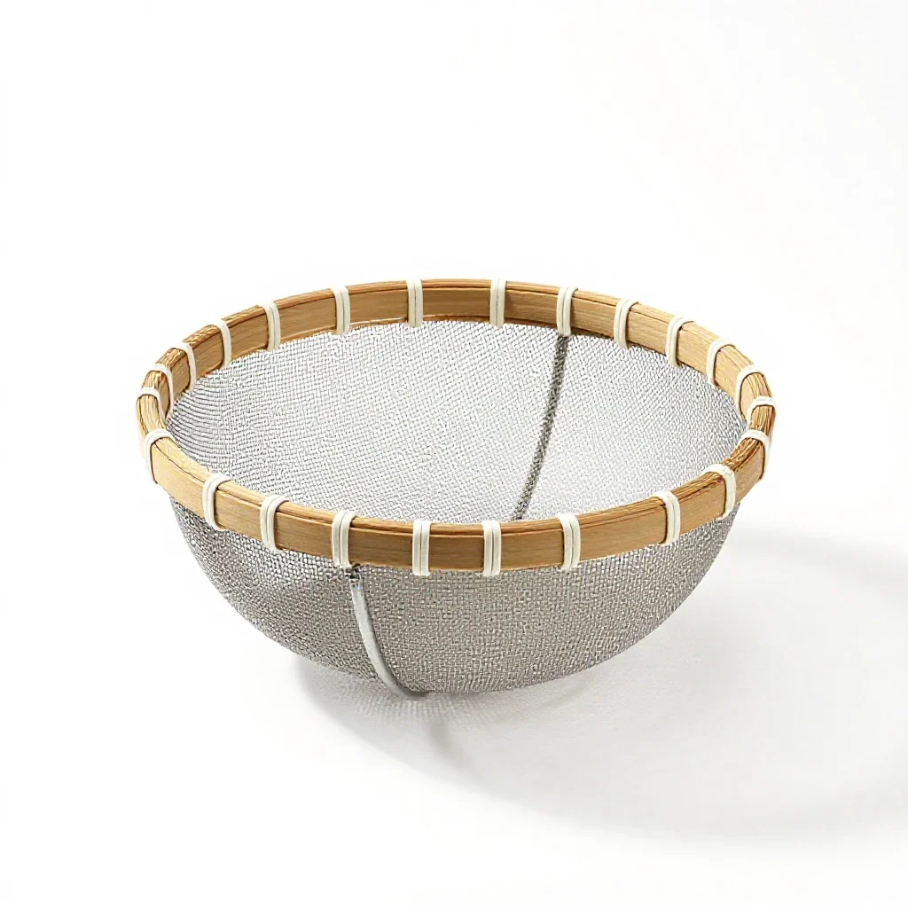 Garden sieve isolated on a white background