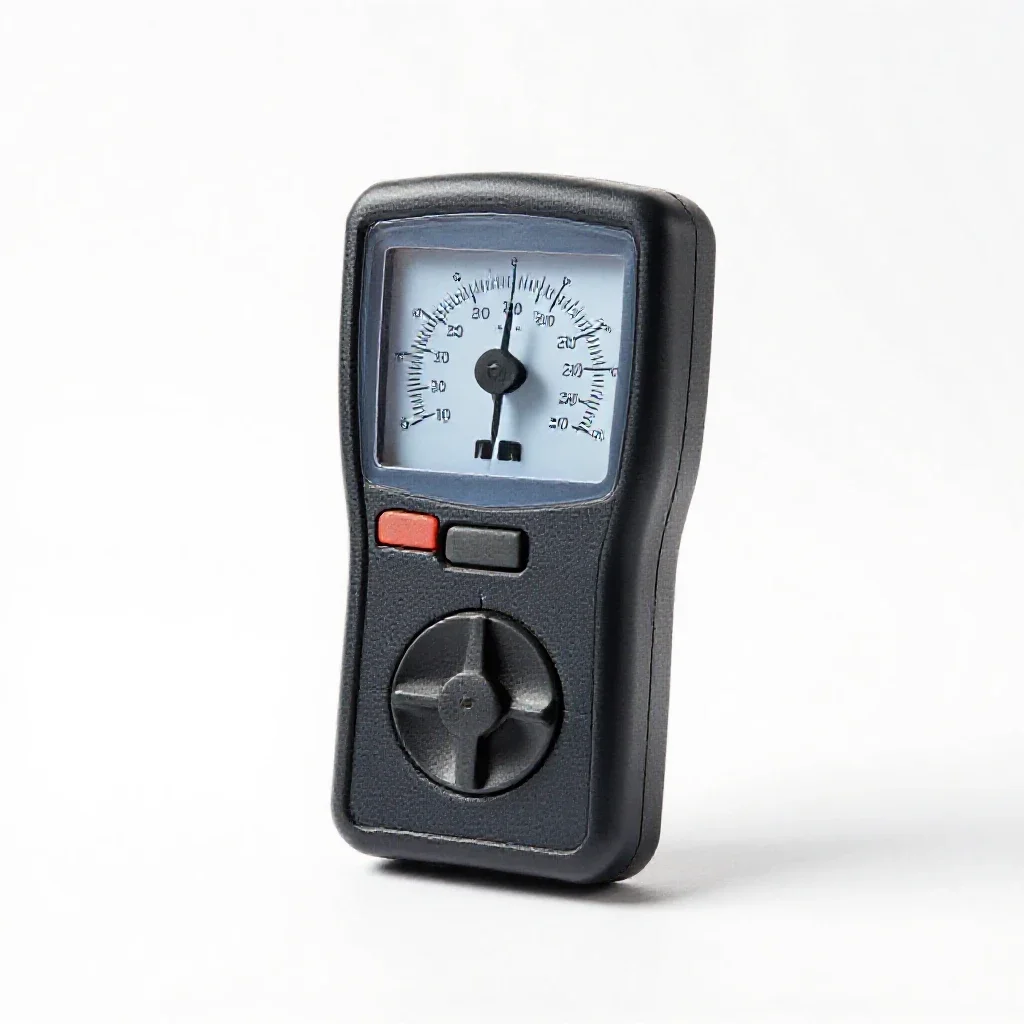 Soil ph meter isolated on a white background