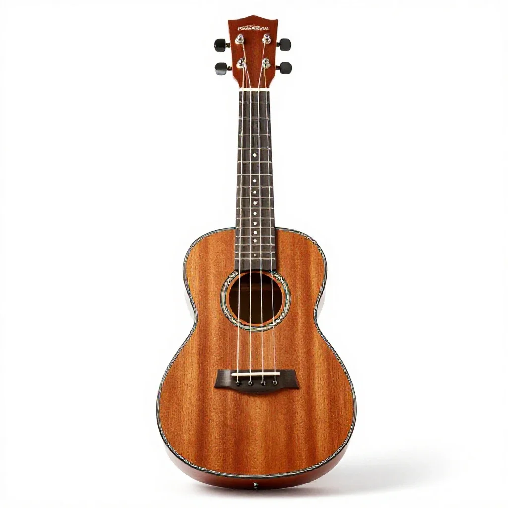 Ukulele isolated on a white background