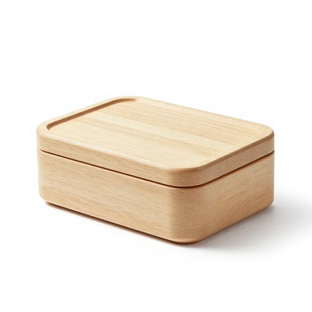 Bento lunch box isolated on a white background