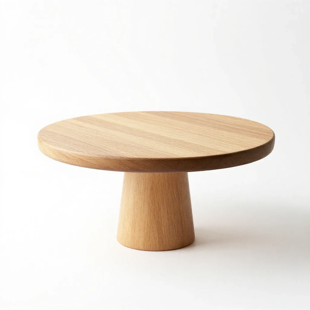 Cake stand isolated on a white background