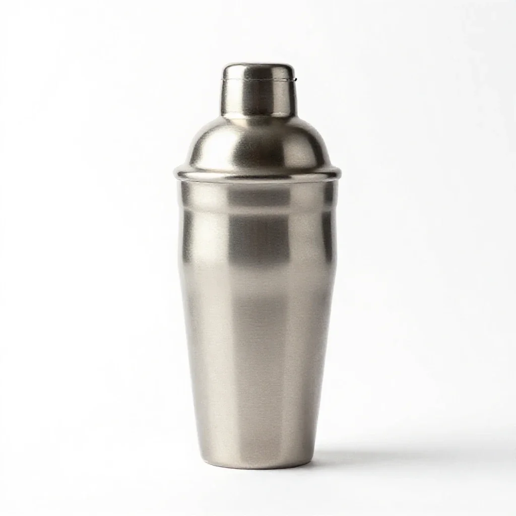 Cocktail shaker isolated on a white background