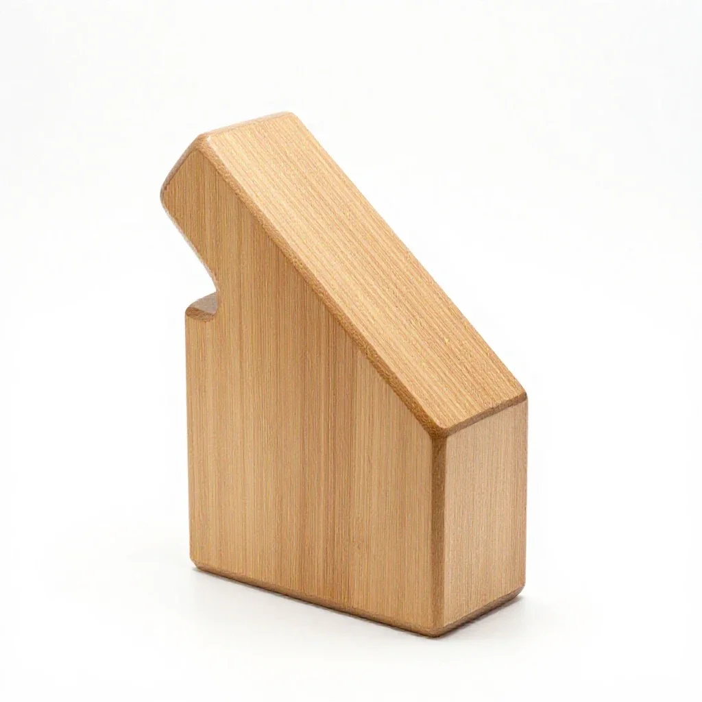 Knife block isolated on a white background