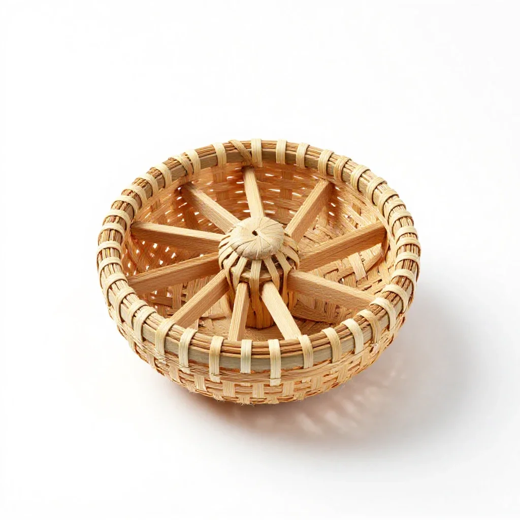 Salad spinner isolated on a white background