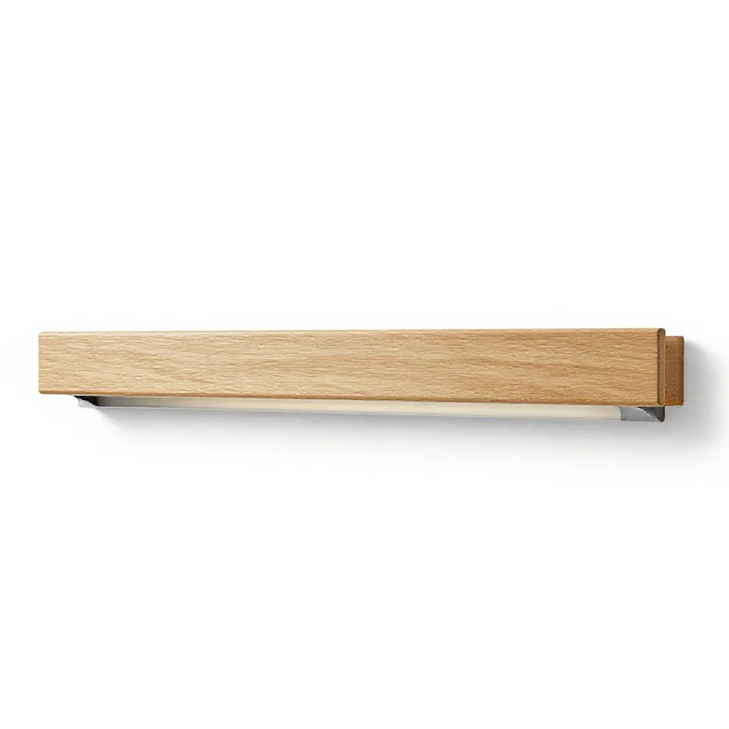 Track lighting bar isolated on a white background