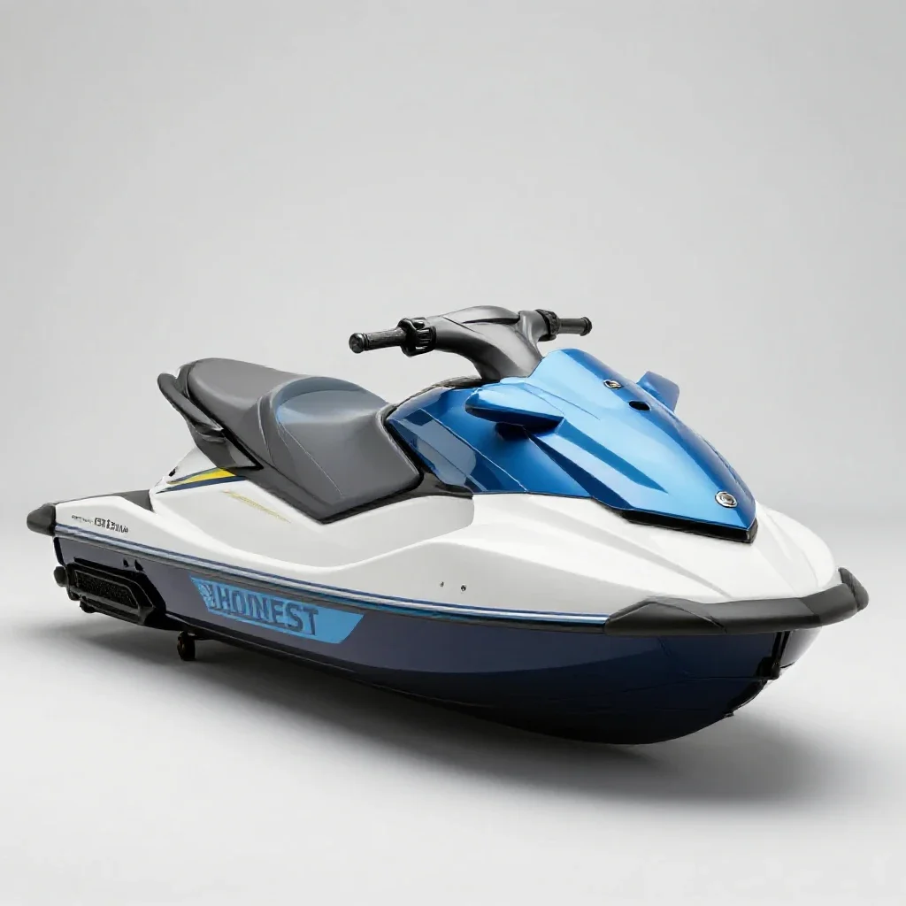 Jet ski isolated on a white background