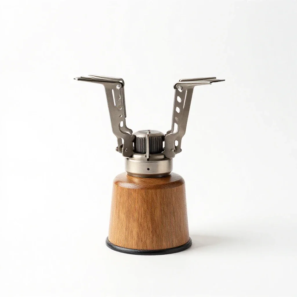 Camp stove isolated on a white background