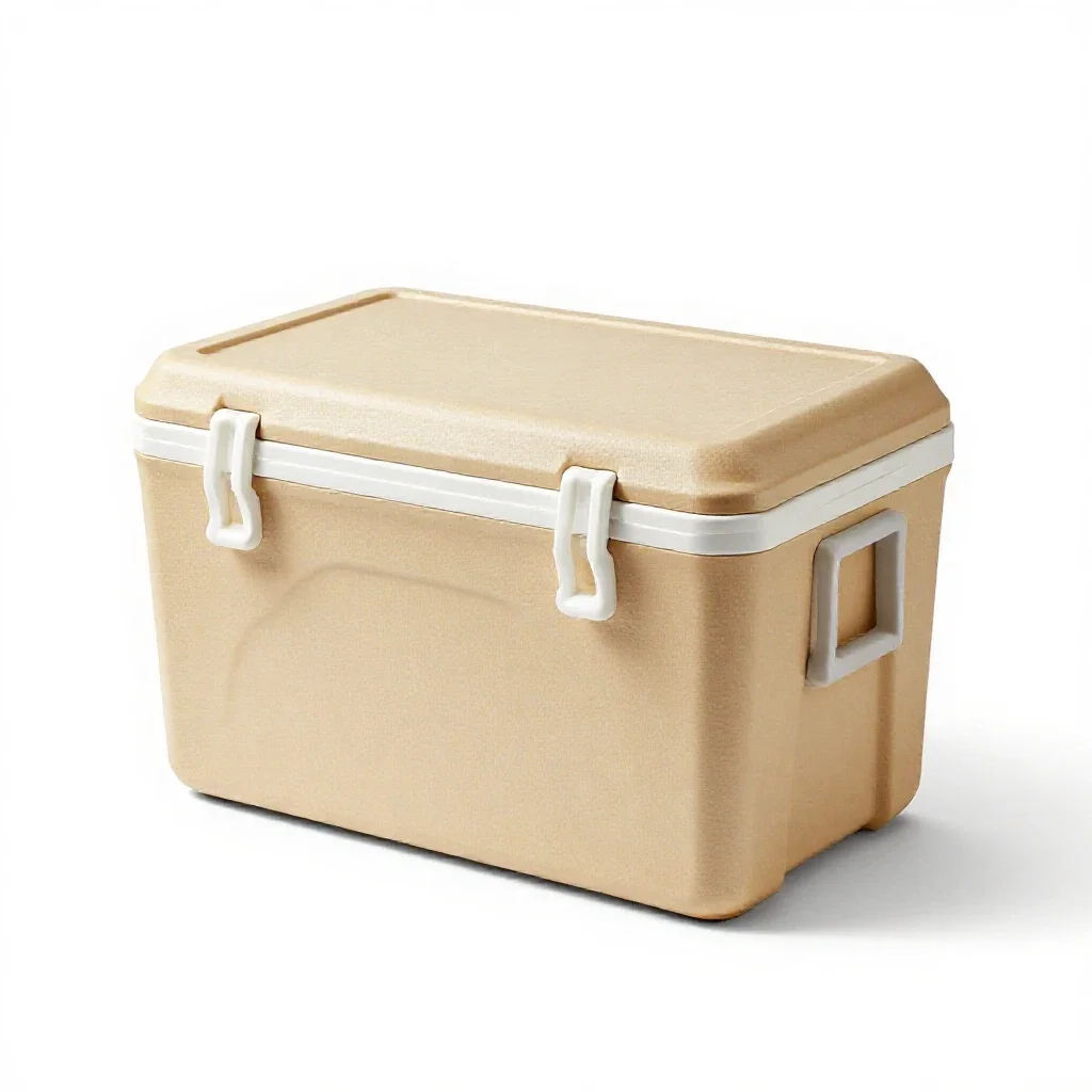 Cooler box isolated on a white background
