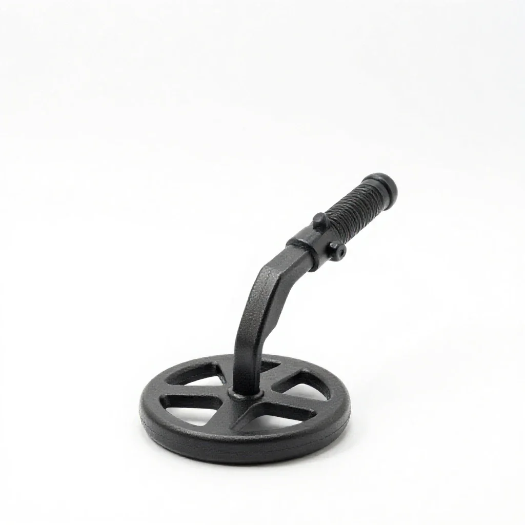 Metal detector isolated on a white background