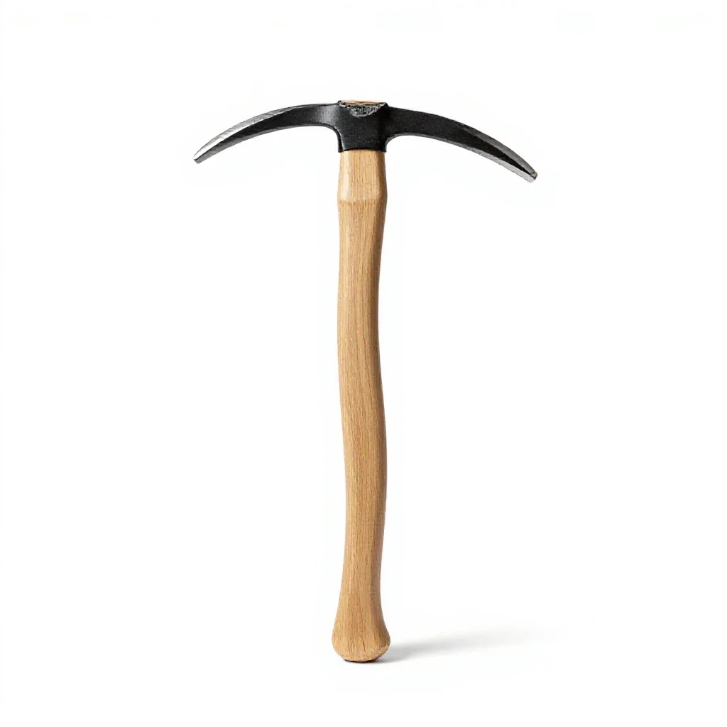 Ice axe isolated on a white background