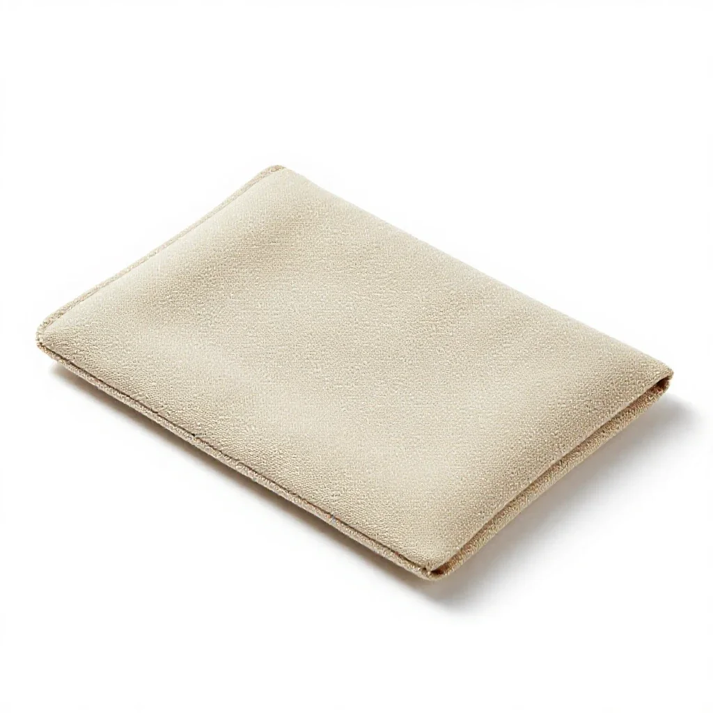 Suture practice pad isolated on a white background