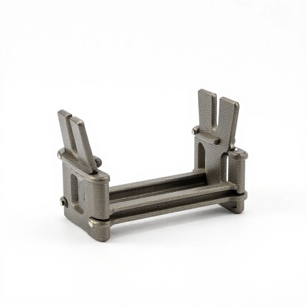 Shuttle docking clamp isolated on a white background