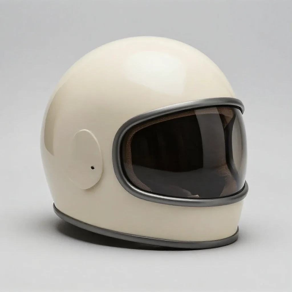 Space helmet isolated on a white background