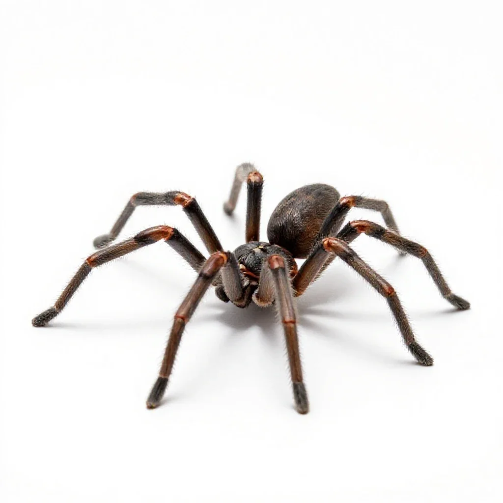 Spider walker probe isolated on a white background