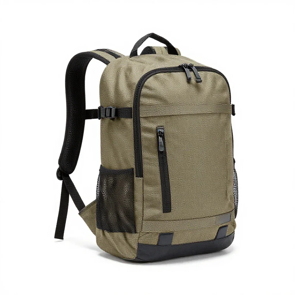 EVA suit backpack isolated on a white background