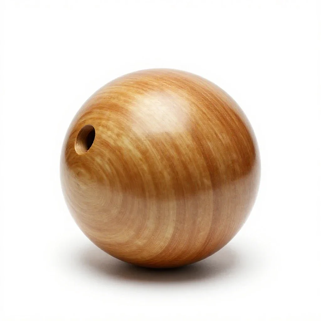 Bowling ball isolated on a white background