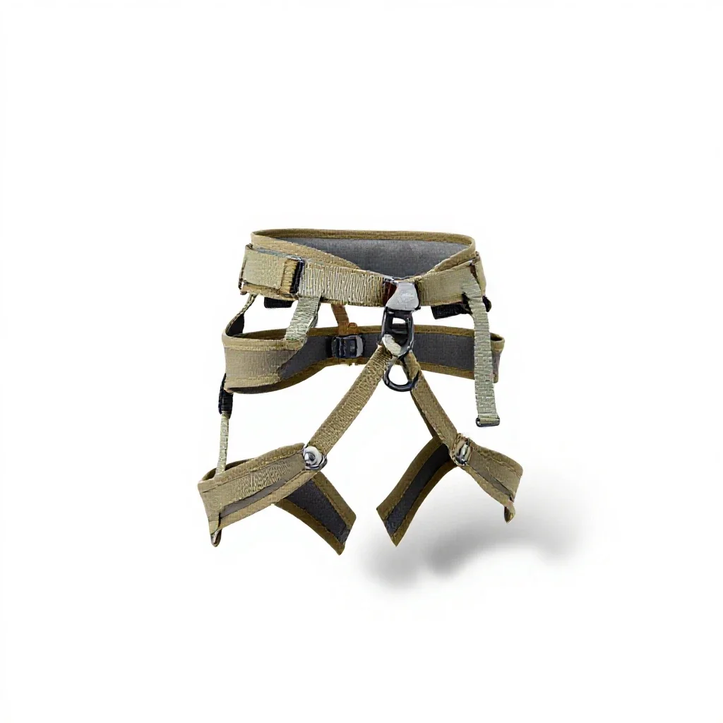 Climbing harness isolated on a white background