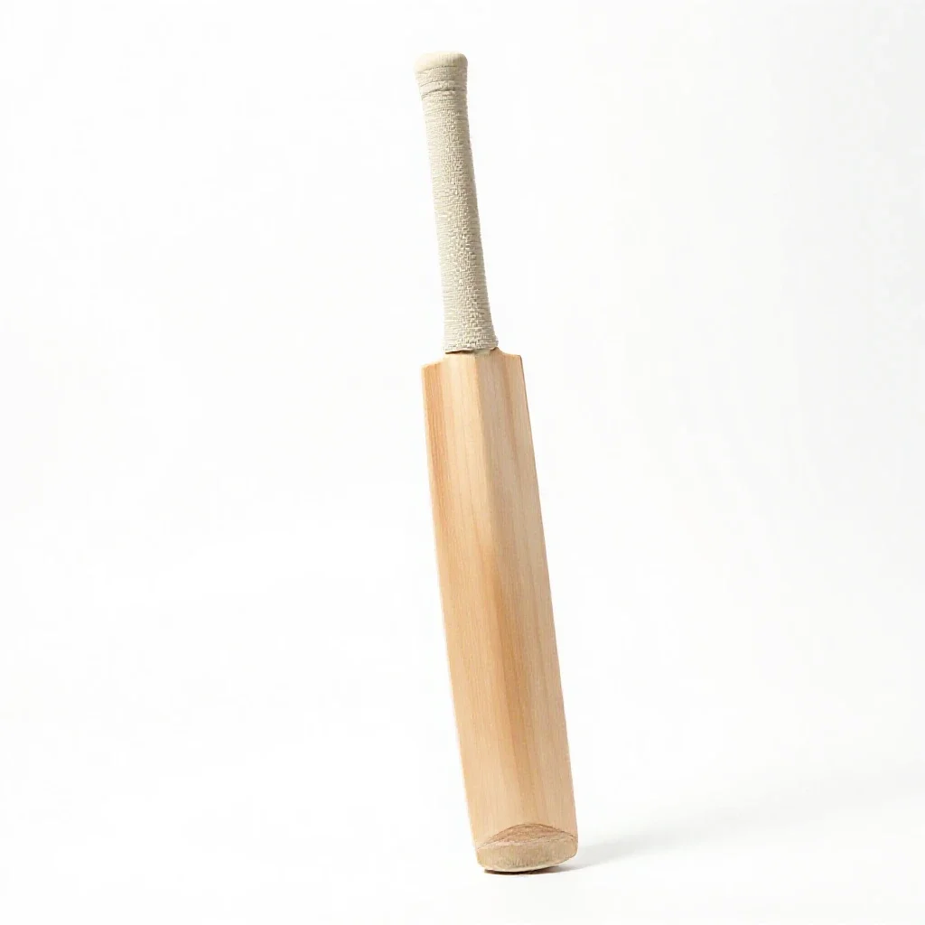Cricket bat isolated on a white background
