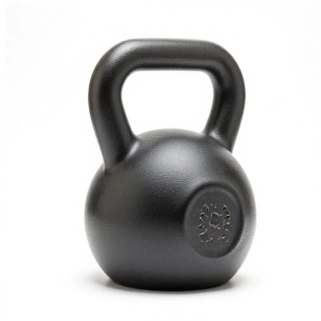 Kettlebell isolated on a white background