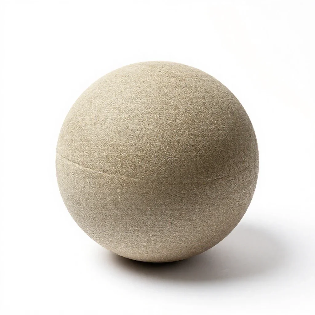 Medicine ball isolated on a white background