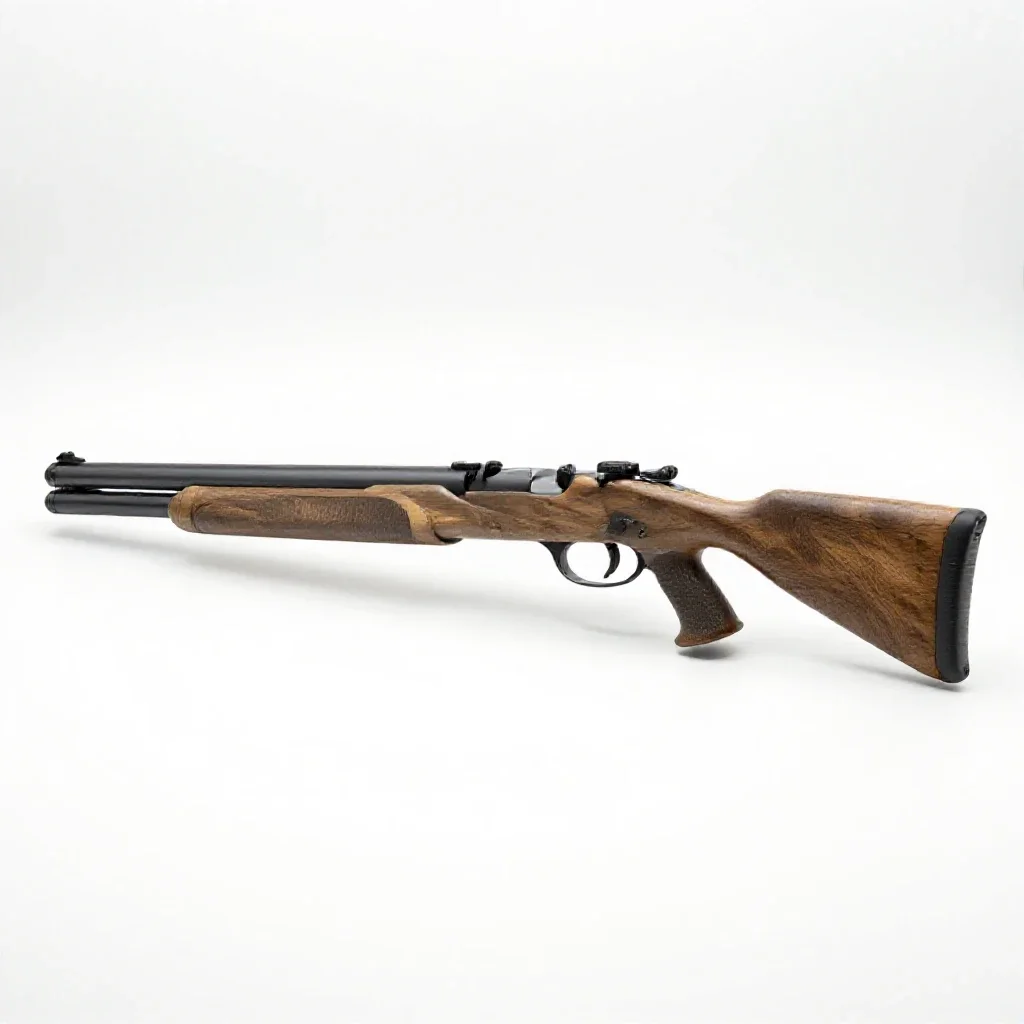 Spearfishing gun isolated on a white background