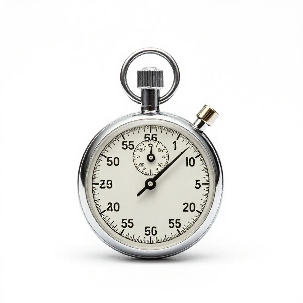 Stopwatch isolated on a white background