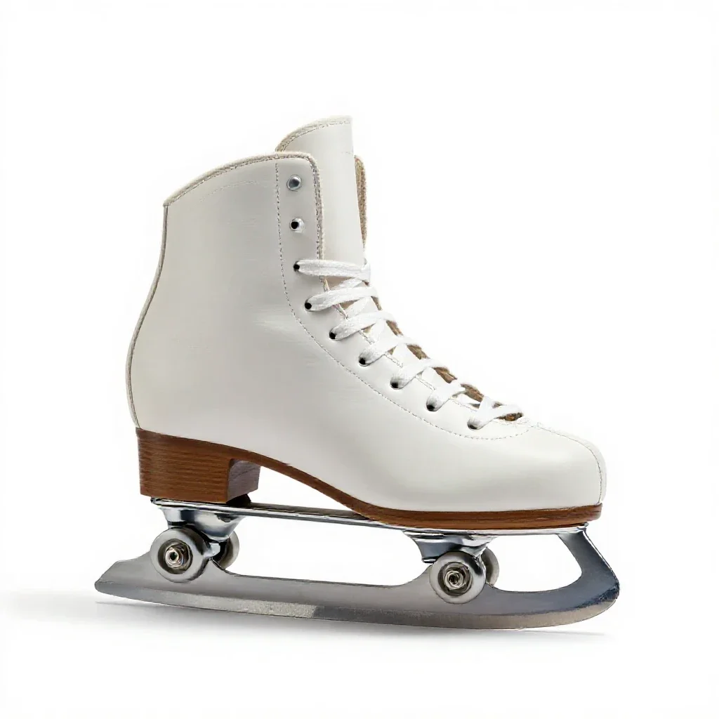 Ice skate isolated on a white background