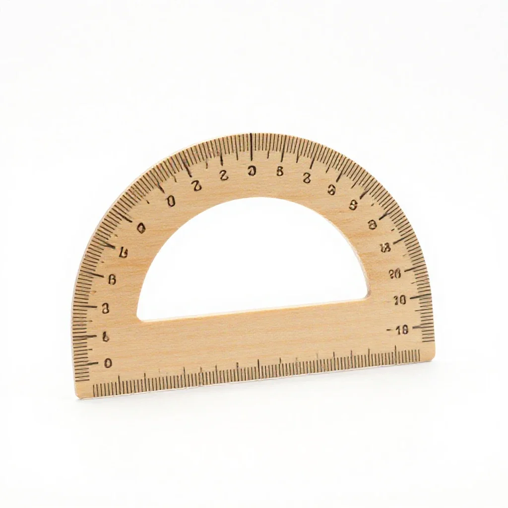 Set square isolated on a white background