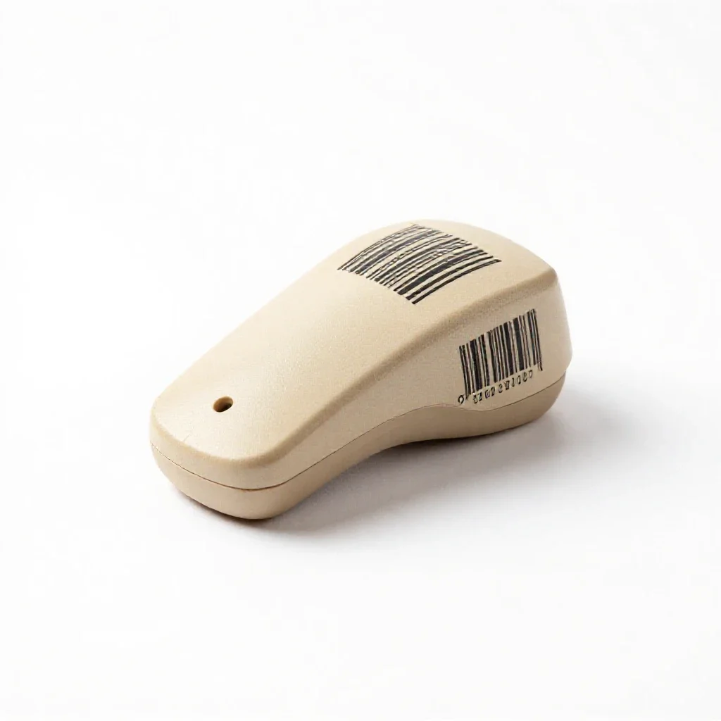 Barcode scanner isolated on a white background