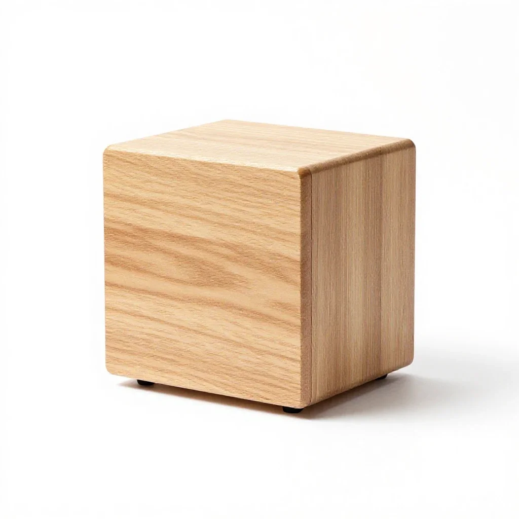 Mini desktop computer isolated on a white background