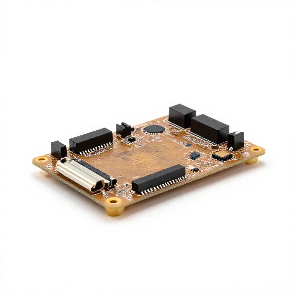 Single board computer isolated on a white background