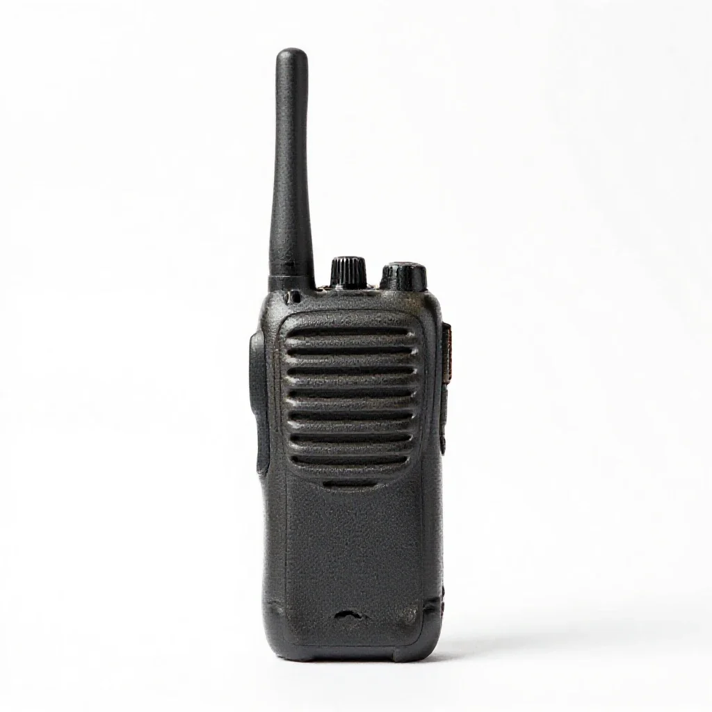Walkie talkie isolated on a white background