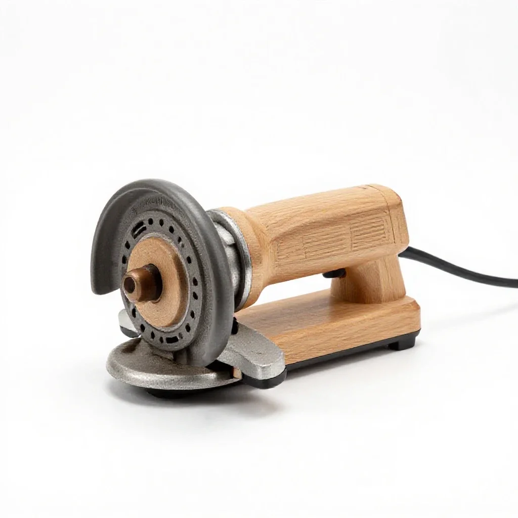 Bench grinder isolated on a white background