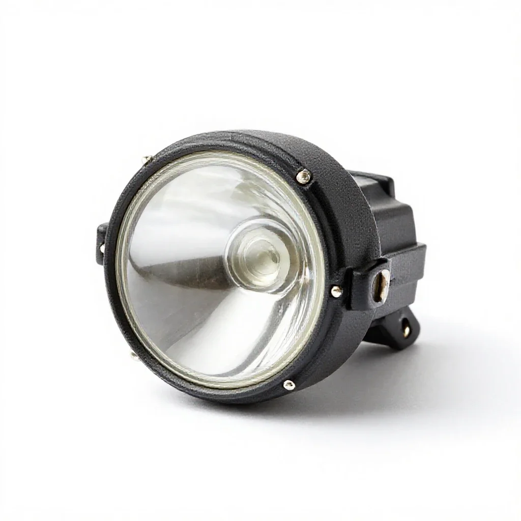 Headlamp isolated on a white background